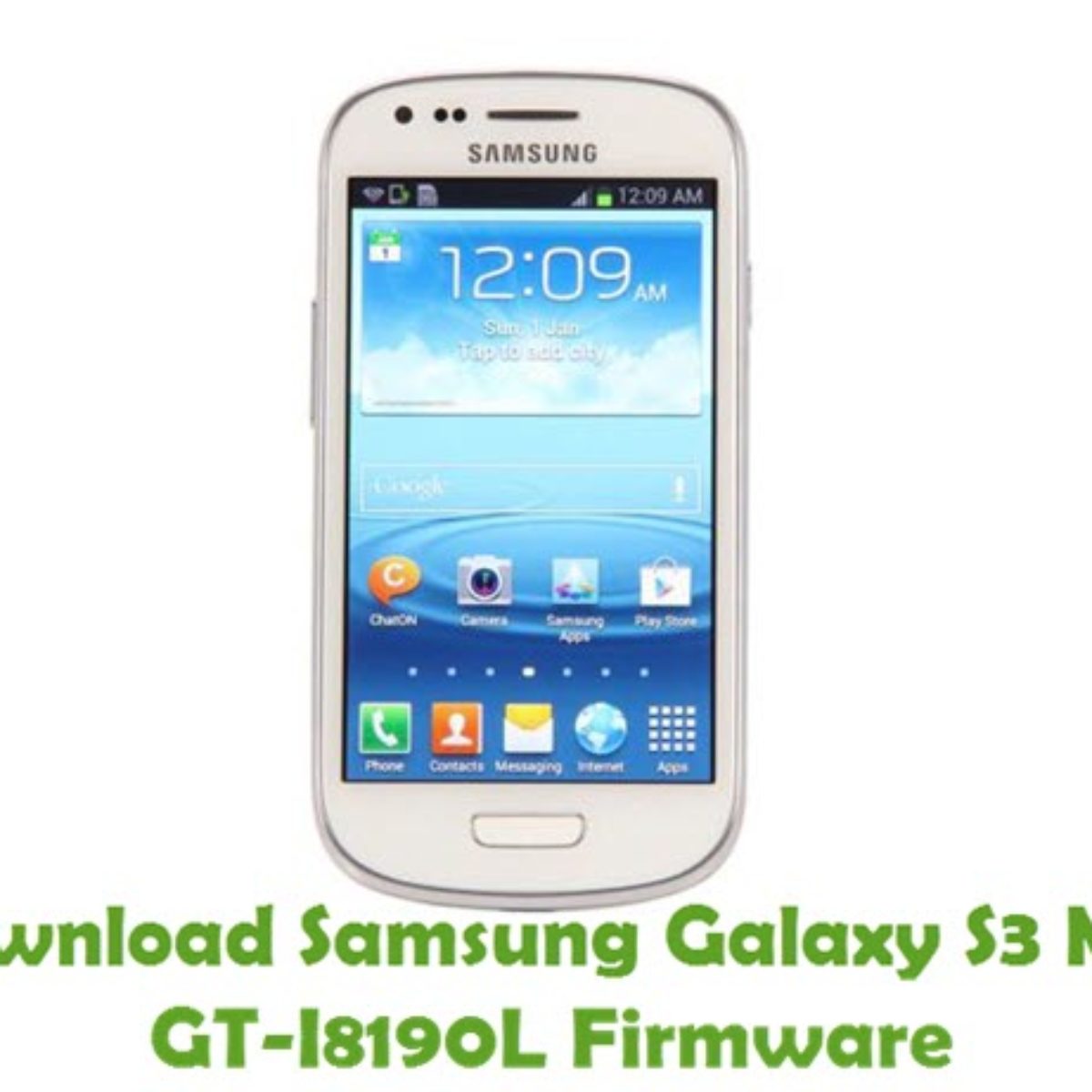 descargar firmware para samsung galaxy s3 mini gt-i8190l