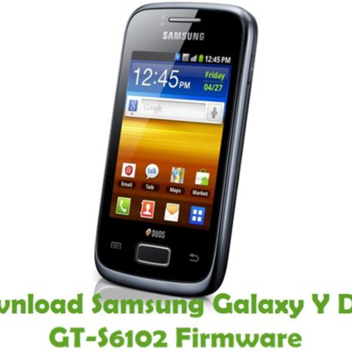 Samsung s6102 repair firmware