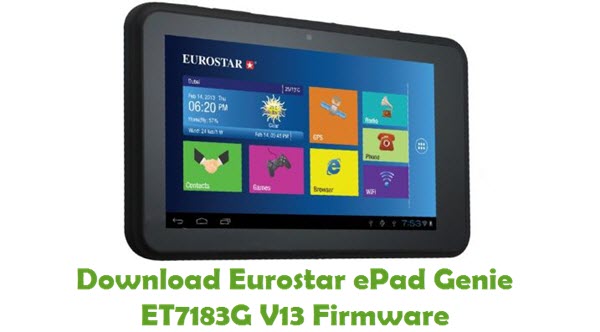 Download Eurostar ePad Genie ET7183G V13 Stock ROM