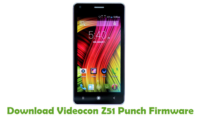 Download Videocon Z51 Punch Stock ROM