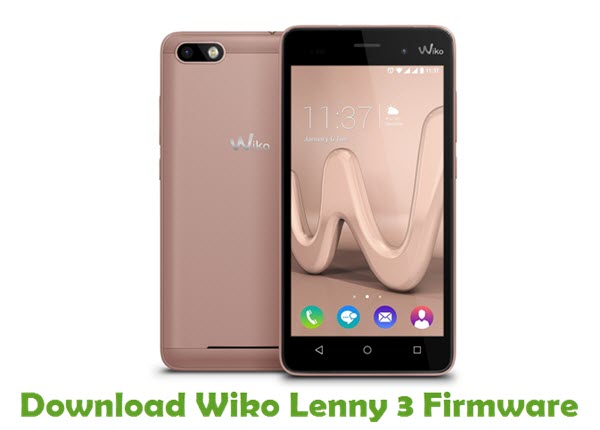 Download Wiko Lenny 3 Stock ROM