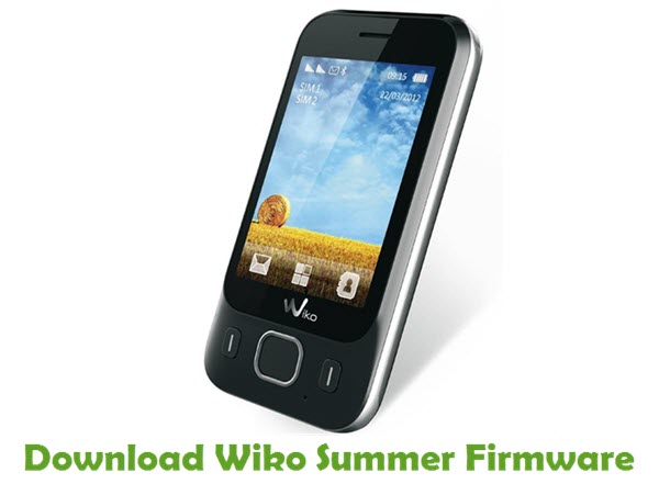 Download Wiko Summer Stock ROM