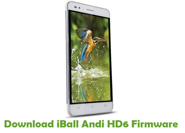 Download iBall Andi HD6 Stock ROM