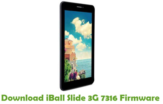 Download iBall Slide 3G 7316 Stock ROM