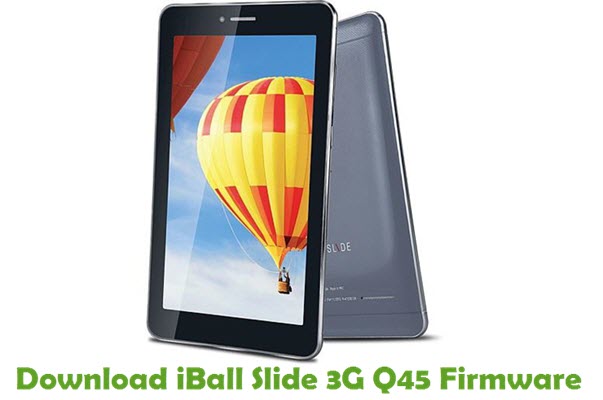 Download iBall Slide 3G Q45 Stock ROM