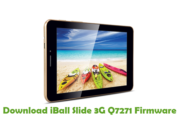 Download iBall Slide 3G Q7271 Stock ROM