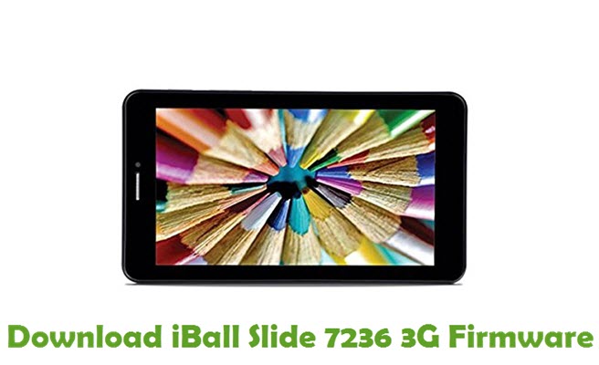 Download iBall Slide 7236 3G Stock ROM