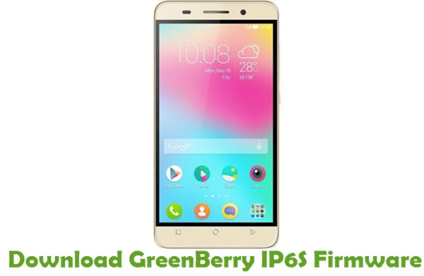 Download GreenBerry IP6S Stock ROM