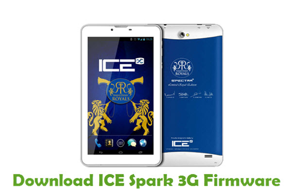 Download ICE Spark 3G Stock ROM
