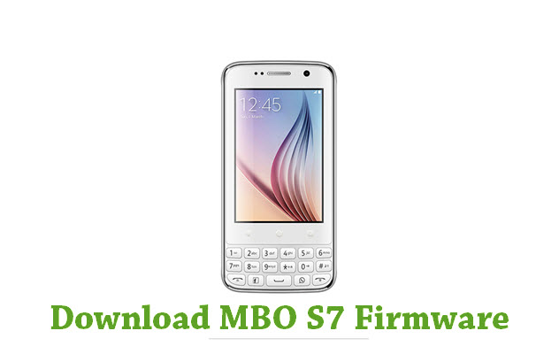 Download MBO S7 Stock ROM
