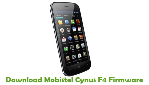 Download Mobistel Cynus F4 Stock ROM