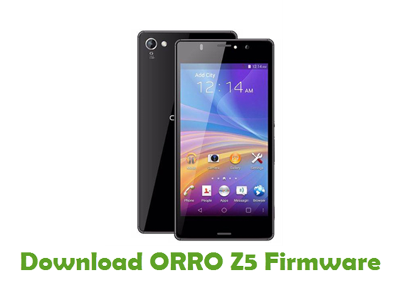 Download ORRO Z5 Stock ROM