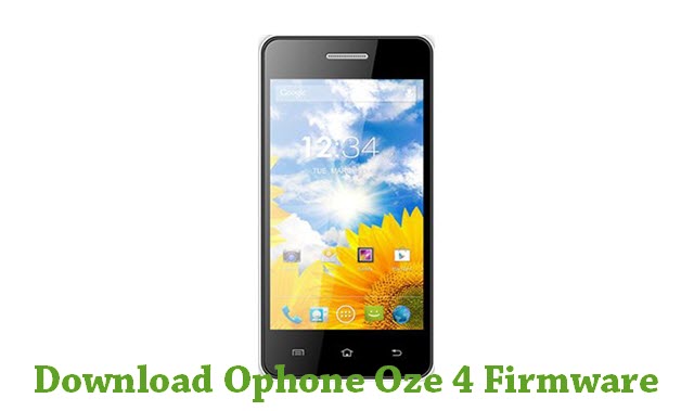 Download Ophone Oze 4 Stock ROM