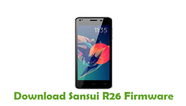Download Sansui R26 Stock ROM