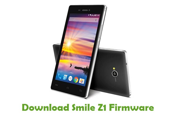 Download Smile Z1 Stock ROM
