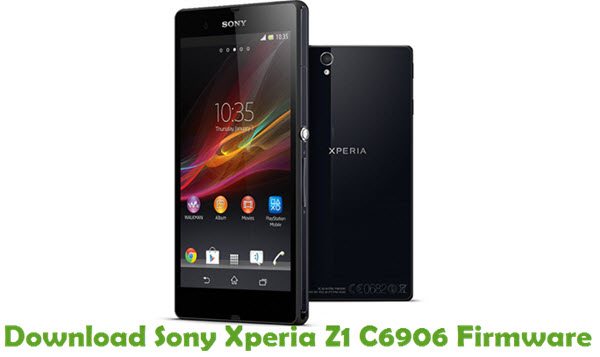 Download Sony Xperia Z1 C6906 Firmware - Stock ROM Files