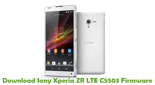 Sony xperia zr c5503