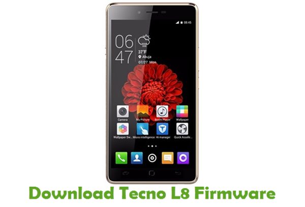 Download Tecno L8 Stock ROM