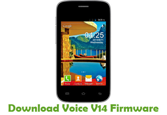 Download Voice V14 Stock ROM