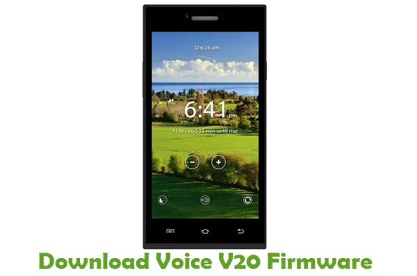 Download Voice V20 Stock ROM