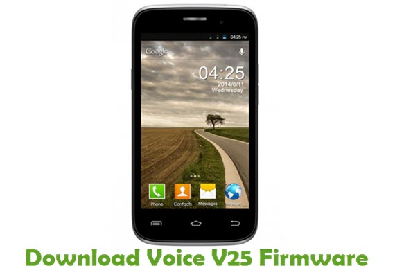 Download Voice V25 Stock ROM