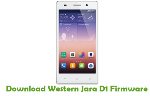 Download Western Jara D1 Stock ROM