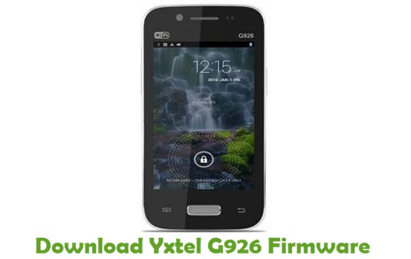 Download Yxtel G926 Stock ROM