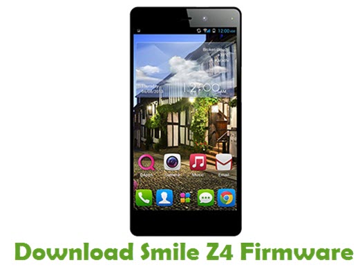 Download Smile Z4 Stock ROM