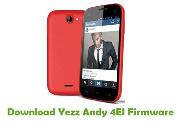 Download Yezz Andy 4EI Stock ROM