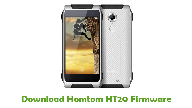 Download Homtom HT20 Stock ROM
