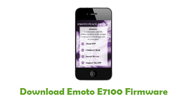 Download Emoto E7100 Stock ROM