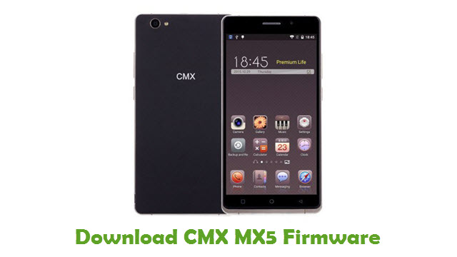Download CMX MX5 Stock ROM