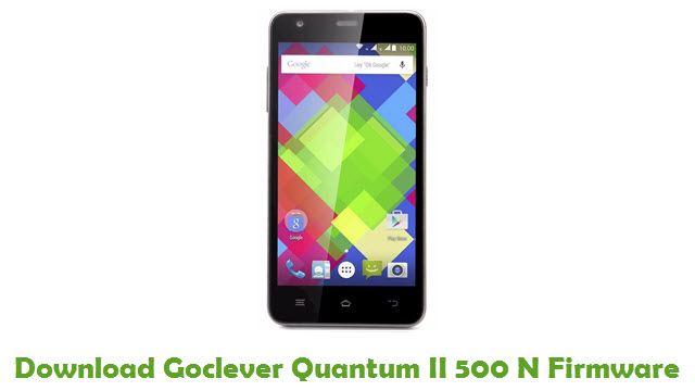Download Goclever Quantum II 500 N Stock ROM