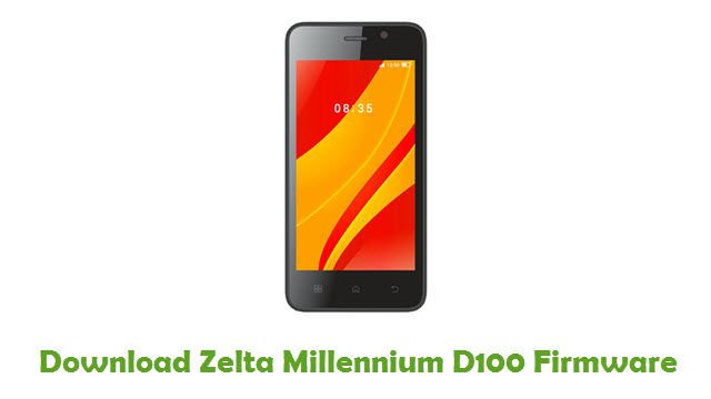Download Zelta Millennium D100 Stock ROM