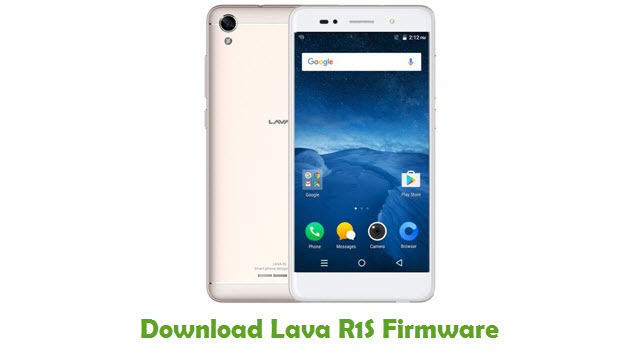 Download Lava R1S Firmware