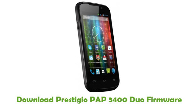 Download Prestigio PAP 3400 Duo Firmware