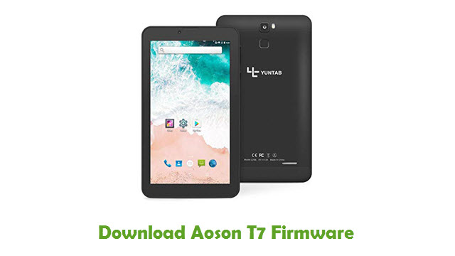 Download Aoson T7 Stock ROM
