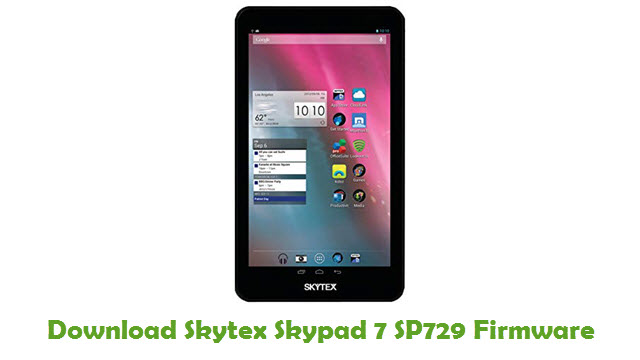 Download Skytex Skypad 7 SP729 Firmware