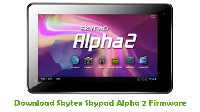 Download Skytex Skypad Alpha 2 Firmware