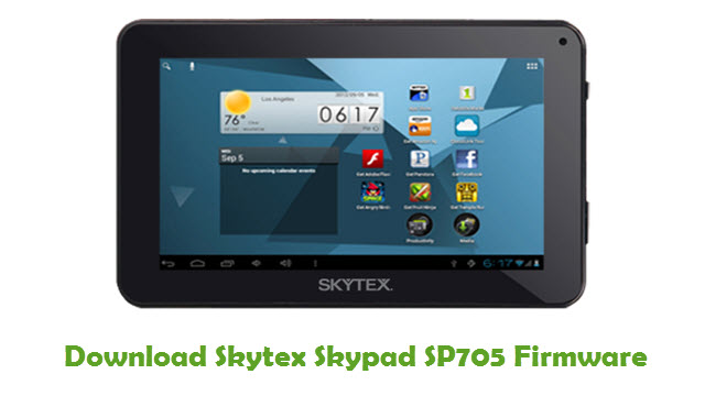 Download Skytex Skypad SP705 Firmware