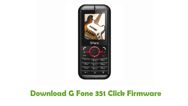Download G-Fone 351 Click Stock ROM