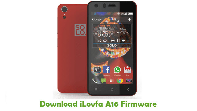 Download iLovfa A16 Stock ROM