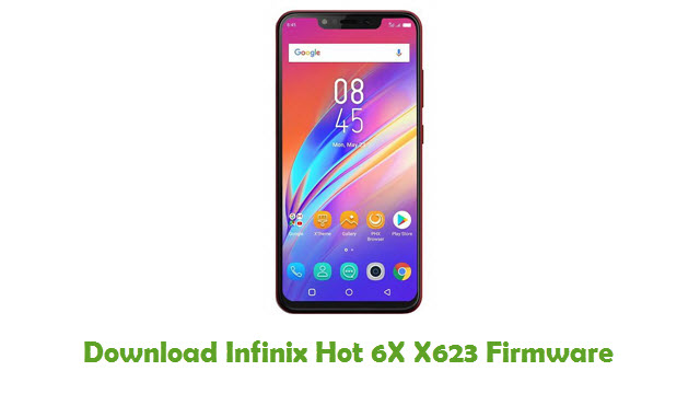 Download Infinix Hot 6X X623 Stock ROM