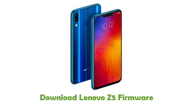 Download Lenovo Z5 Stock ROM