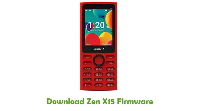 Download Zen X15 Stock ROM