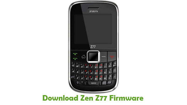 Download Zen Z77 Stock ROM
