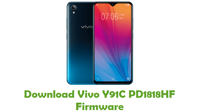 Download Vivo Y91C PD1818HF Stock ROM
