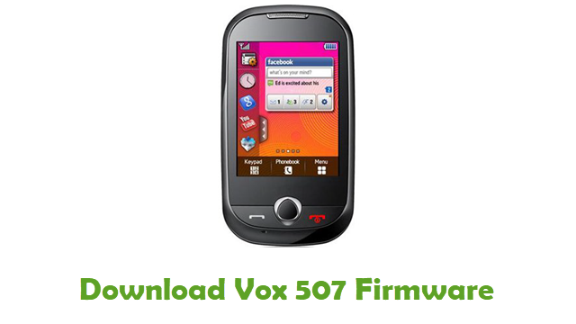 Download Vox 507 Stock ROM
