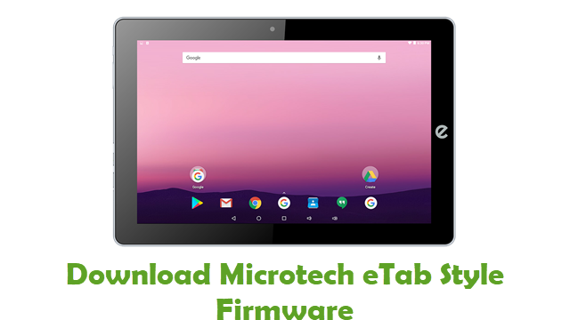 Download Microtech eTab Style Stock ROM
