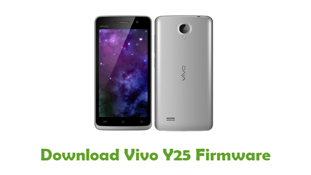 Download Vivo Y25 Stock ROM